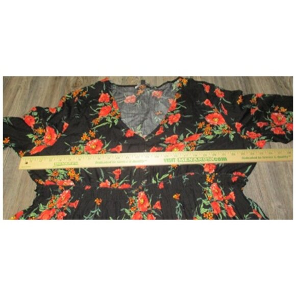 Suzanne Betro NWT Floral Dress Womens Plus Size 1x CottageCore BoHo Peasant Fall - Picture 5 of 14